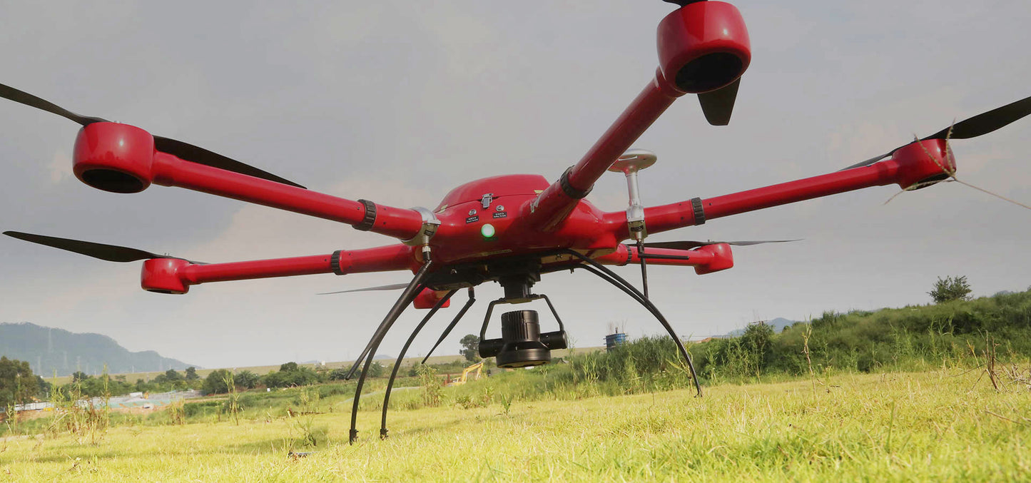 Heavy Lift Drone FD1550 hexacopter for Multi-functional with ranges of max payload to 12KGS Frame KIT - KOZIET