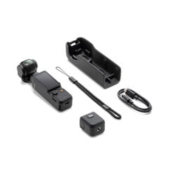 DJI - Osmo Pocket 3 Creator Combo 3-Axis Stabilized 4K Handheld Camera with Rotatable Touchscreen - Gray - KOZIET