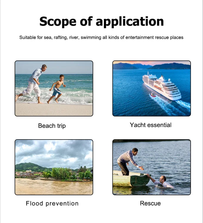 Good lifebuoy with light price two-handed remote control return function electric remote control lifebuoy gps life bouy ring