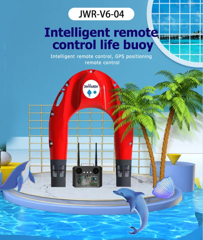 Good lifebuoy with light price two-handed remote control return function electric remote control lifebuoy gps life bouy ring