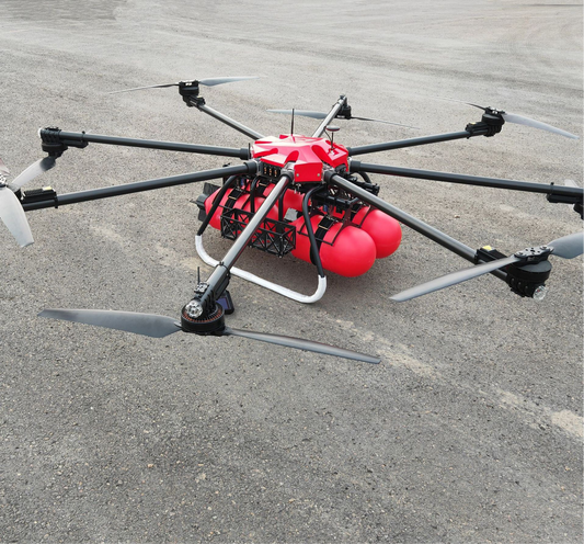 Long endurance Fire fighter drone 100kg lift up - KOZIET