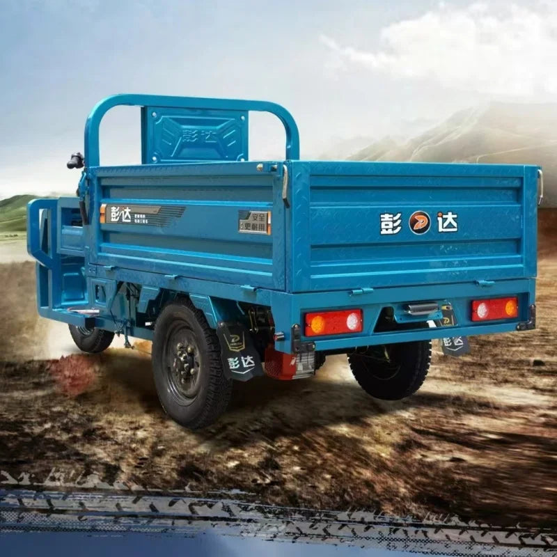 Adult Electric Self-dischargingThree-Wheeler Motorcycle 3-Wheel Cargo Tricycle Optional Battery Installation - KOZIET