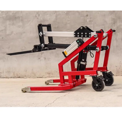 Portable electric hydraulic forklift articulated lift truck