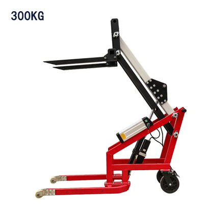 Portable electric hydraulic forklift articulated lift truck