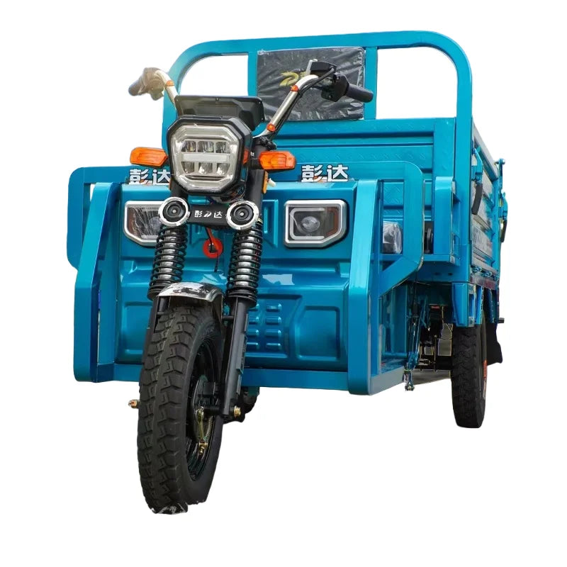 Adult Electric Self-dischargingThree-Wheeler Motorcycle 3-Wheel Cargo Tricycle Optional Battery Installation - KOZIET