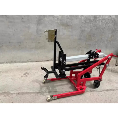 Portable electric hydraulic forklift articulated lift truck